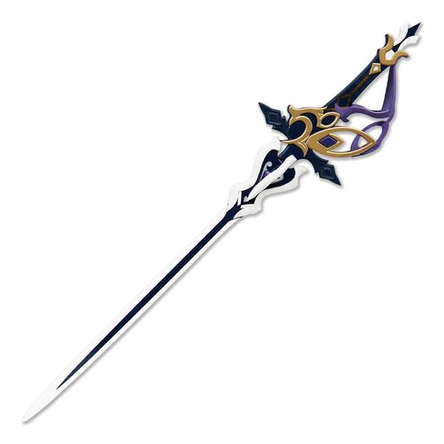 【即日発送可能】 原神 クロリンデ コスプレ 赦罪 武器 道具 片手剣 61vyTweitKL.jpg_BO30,255,255,